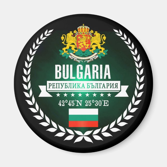 Bulgarien Magnet (Vorne)