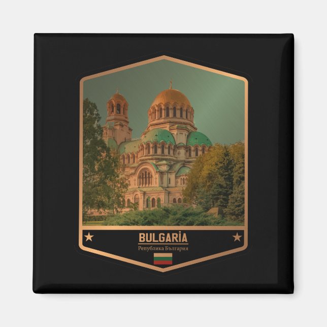 Bulgarien Magnet (Vorne)