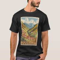 Bulgarien Malerische Illustration Reisen Kunst Vin