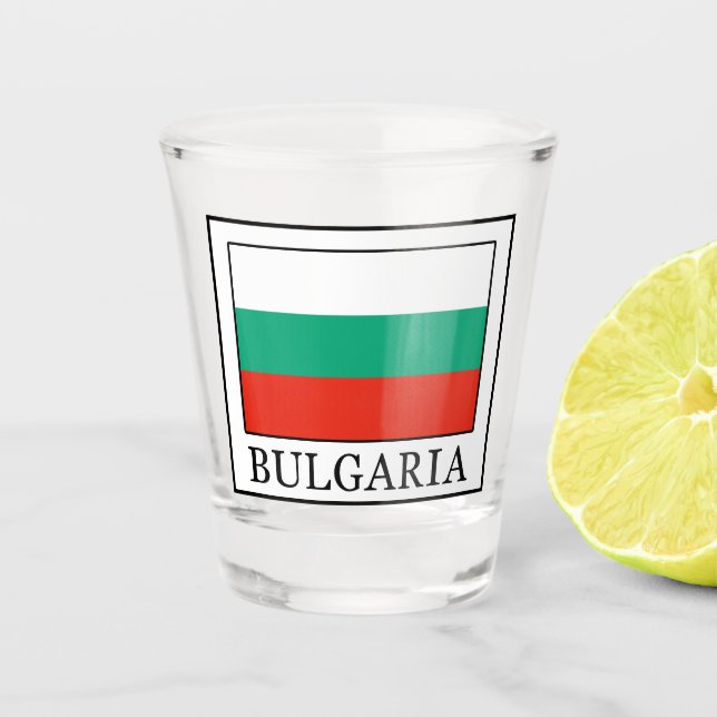 Bulgarien Schnapsglas (Vorderseite)