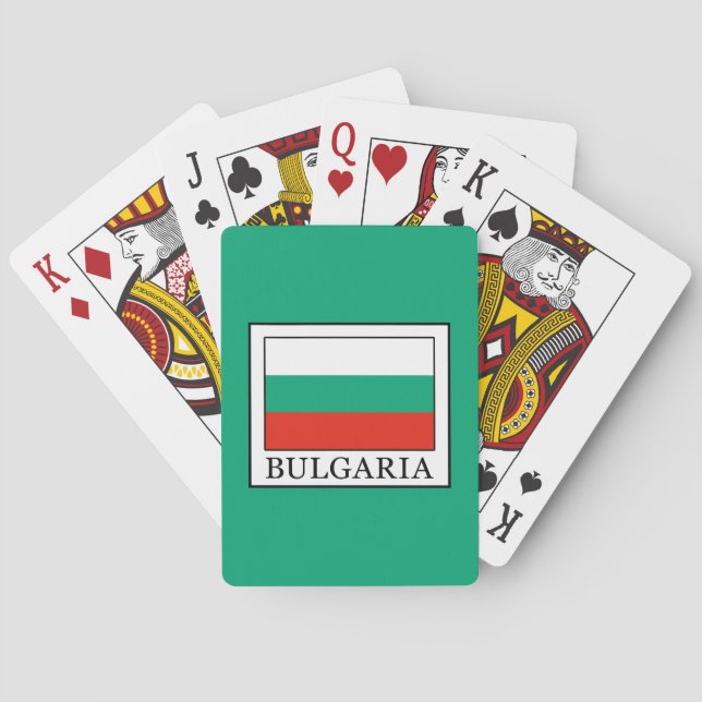 Bulgarien Spielkarten (Rückseite)