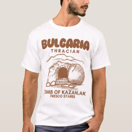 Bulgarien: Thrakisches Grab von Kazanlak-Fresko-St T-Shirt
