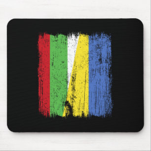 Bulgarien Ukraine Halbflagge Bulgarisches Ukrainis Mousepad