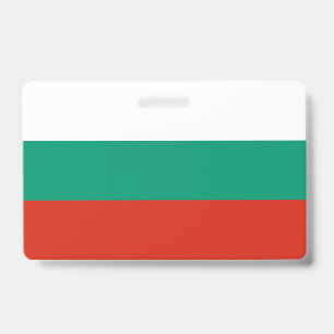 Bulgarienflagge Ausweis