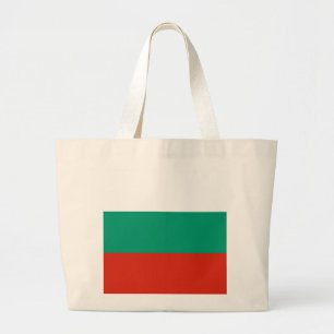 Bulgarienflagge Jumbo Stoffbeutel