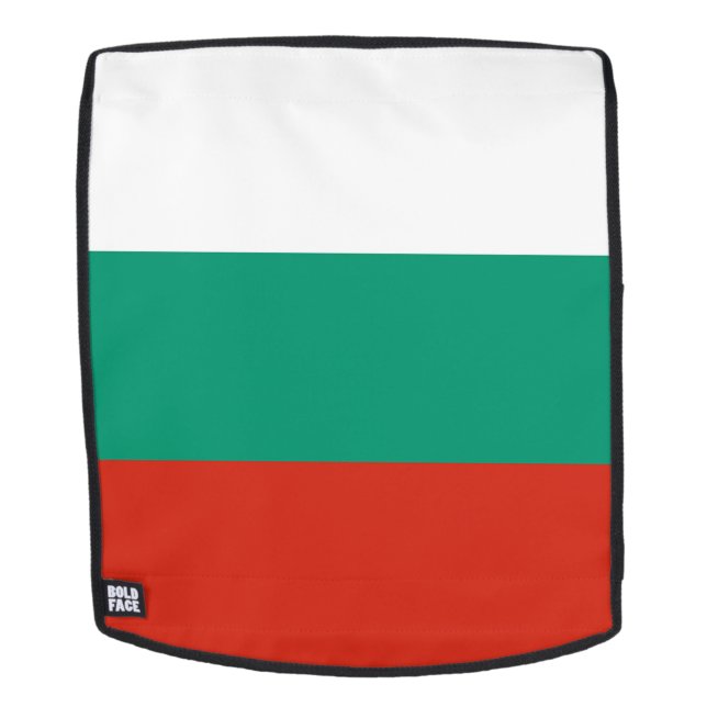 Bulgarienflagge Rucksack (Abnehmbare Front)