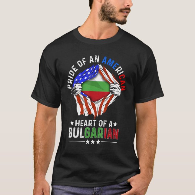 Bulgarisch Amerika Prix Ausländer Bulgarien T-Shirt (Vorderseite)