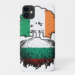 Bulgarisch-irische Treots-Flagge Case-Mate iPhone Hülle