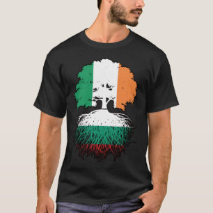 Bulgarisch-irische Treots-Flagge T-Shirt