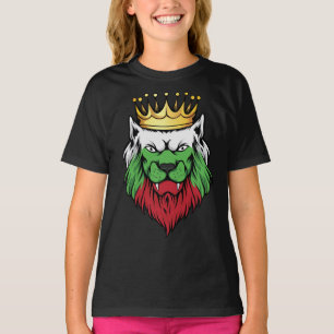 Bulgarische Flagge Lion King T-Shirt