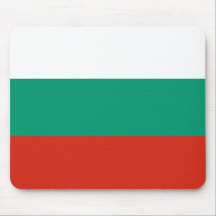 Bulgarische Flagge Mousepad