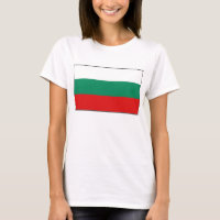 Bulgarische Flagge x Karte T - Shirt