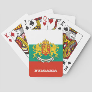 Bulgarische Flaggenspiele, Bulgarien Spielkarten