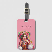 Bulgarische Folklore Rote Rosen