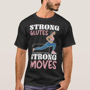 Bulgarische Kniebeugen-Übung Bodybuilding Fitness  T-Shirt