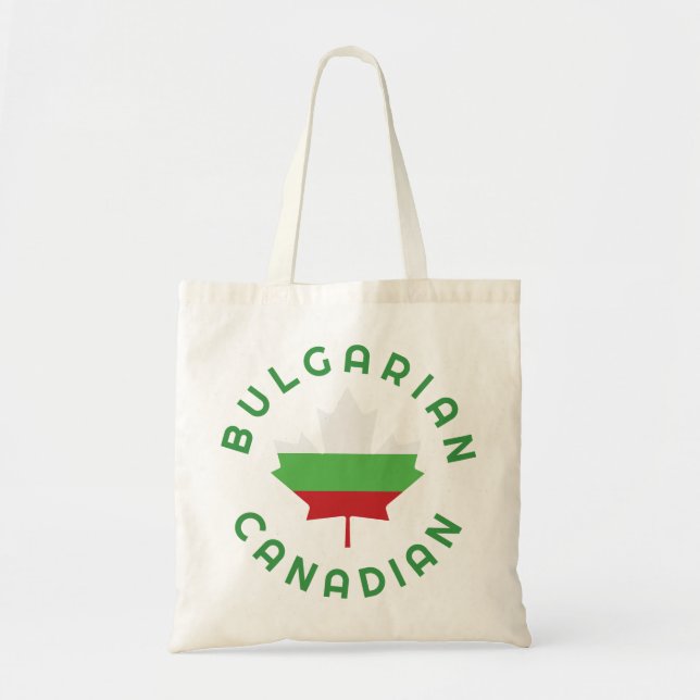 Bulgarische Roots aus Kanada Tragetasche (Vorne)