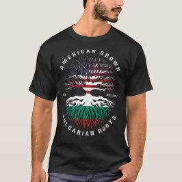 Bulgarische Roots Bulgarische Flagge T-Shirt