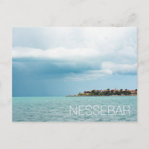 Bulgarische Stadt Nessebar Postkarte