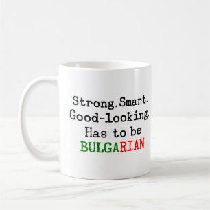 bulgarische Stärke Kaffeetasse