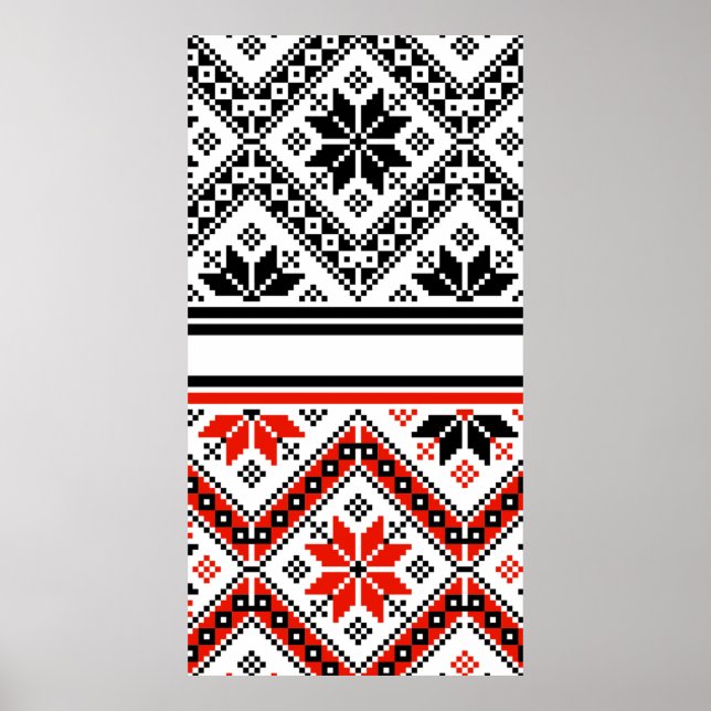 Bulgarische Volkskunst Poster (Vorne)