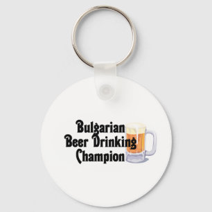 Bulgarischer Biertrinker-Champion Schlüsselanhänger