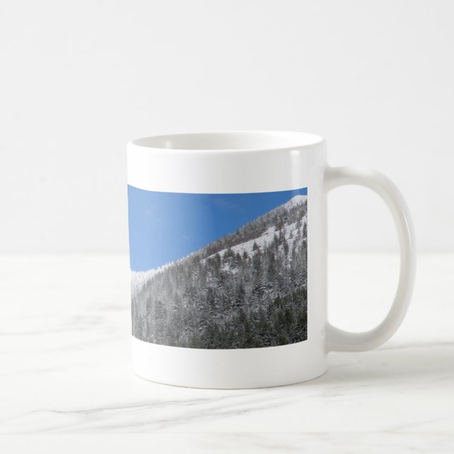 Bulgarischer Gebirgsschnee Kaffeetasse (Rechts)