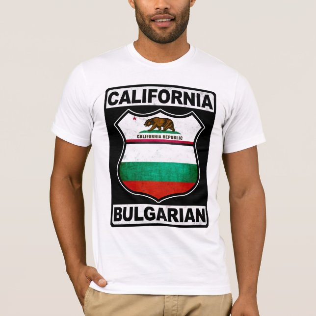 Bulgarischer Kalifornien T-Shirt (Vorderseite)