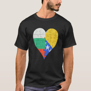 Bulgarisches Flaggenherz T-Shirt
