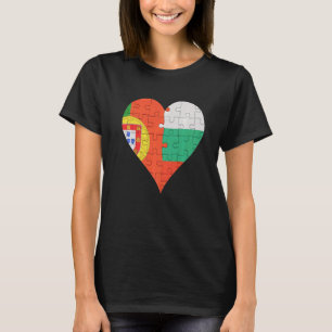Bulgarisches Flaggenherz T-Shirt