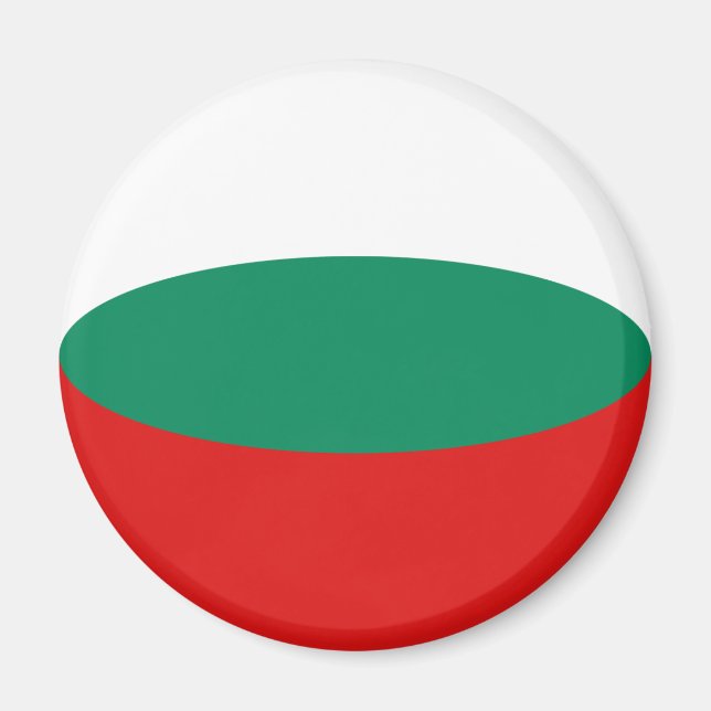 Bulgarisches Flaggenmagnet Magnet (Vorne)