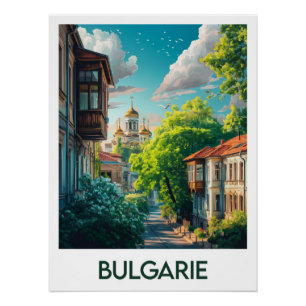 Bulgarisches Poster