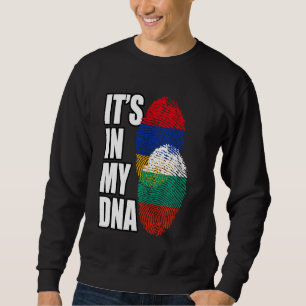 Bulgarisches und armenisches MISCHDNA-Flaggengebie Sweatshirt