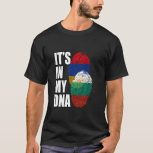 Bulgarisches und armenisches MISCHDNA-Flaggengebie T-Shirt