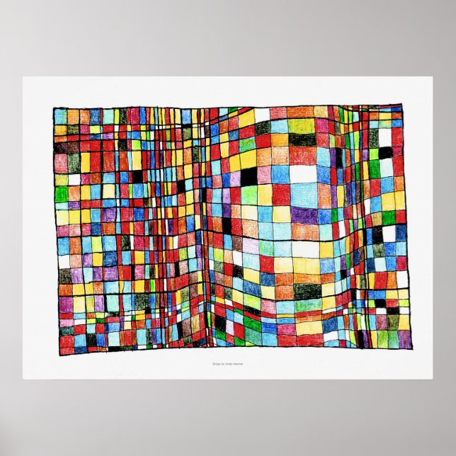 "Bulge"-Druck Poster (Vorne)