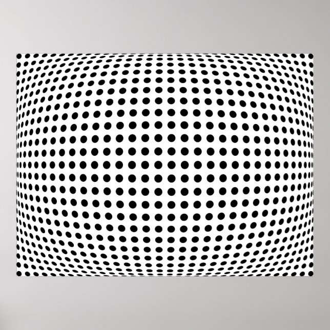 Bulge Punkte Poster (Vorne)