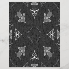 Bulk B&W Flying High Scrapbook Pages Flyer