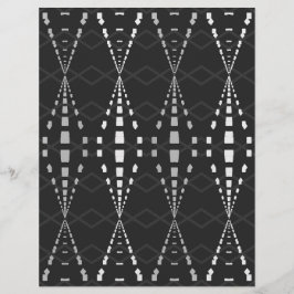 Bulk B&W Ley Lines Scrapbook Pages Flyer