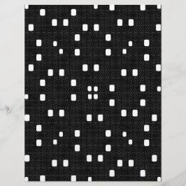 Bulk B&W Textured Minimalism Scrapbook Pages Flyer