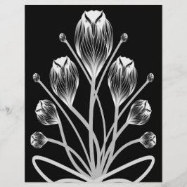 Bulk B&W Tulip Owlsprey H&S Scrapbook Pages Flyer