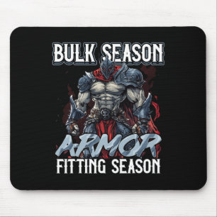 Bulk-Saison-Rüstung passt Gym-Meme der Saison  Mousepad