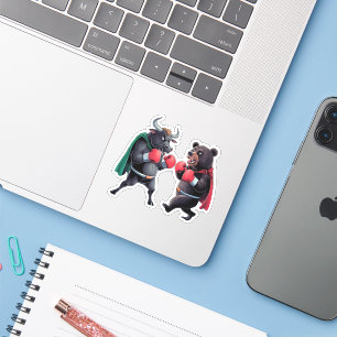 Bull and Bear Aufkleber