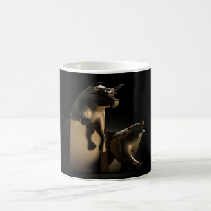 Bull and Bear Market Statements Kaffeetasse