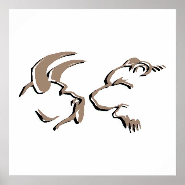 Bull and Bear Poster (Vorne)