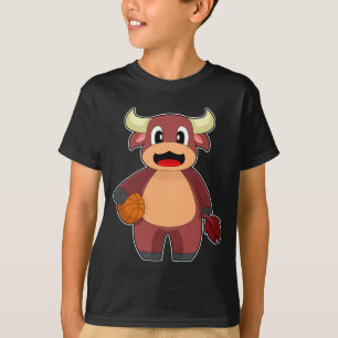 Bull Basketball Spieler Basketball T-Shirt