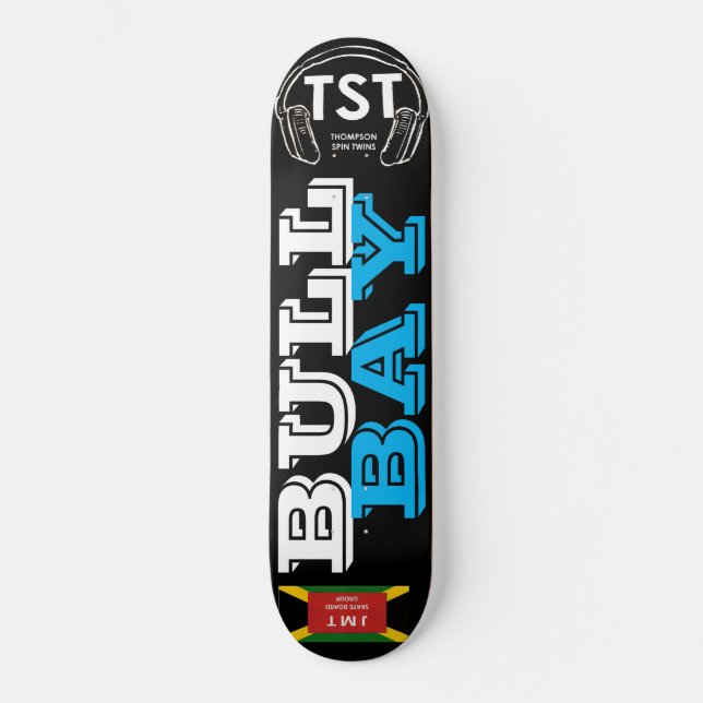 BULL BAY Skateboard (Vorderseite)