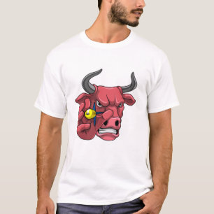 Bull bei Darts mit Dart T-Shirt