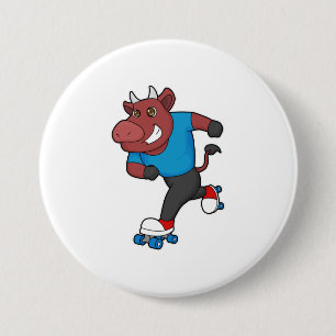Bull bei Inline-Skaten mit Roller-Skaten Button