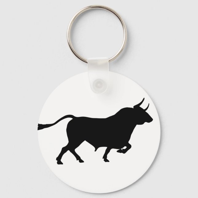 Bull-Bild Schlüsselanhänger (Vorderseite)