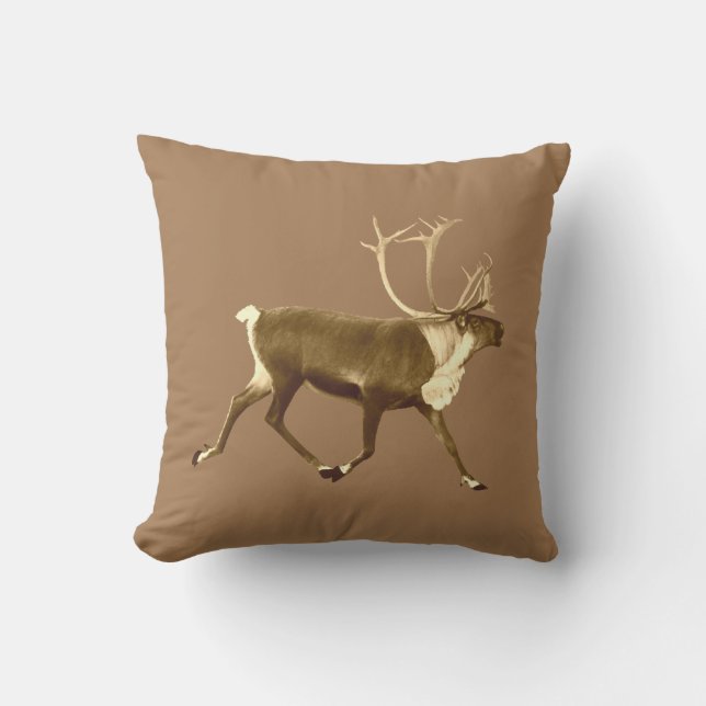 Bull Caribbean - Sepia Kissen (Vorderseite)