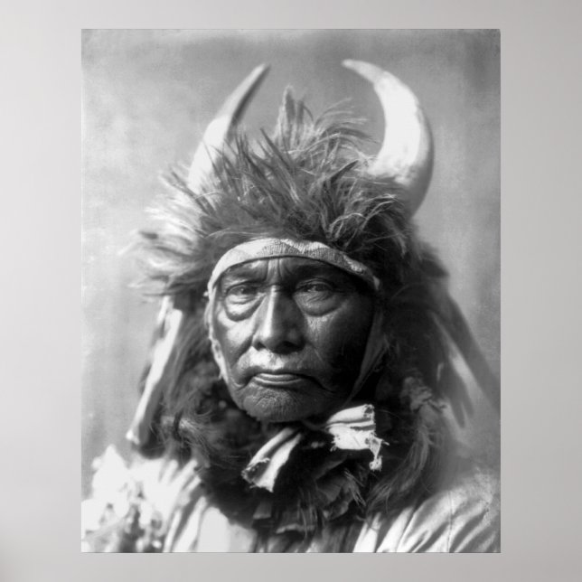 Bull Chief — Apsaroke: 1908 Poster (Vorne)